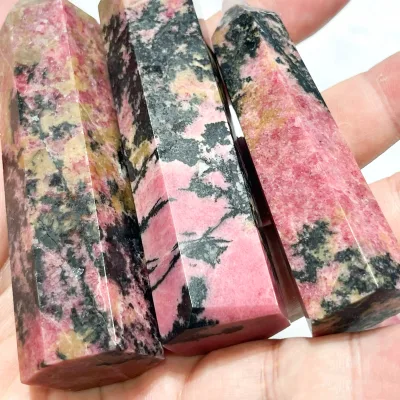 Crystal Towers Wholesale Bulk Rose Quartz Towers
