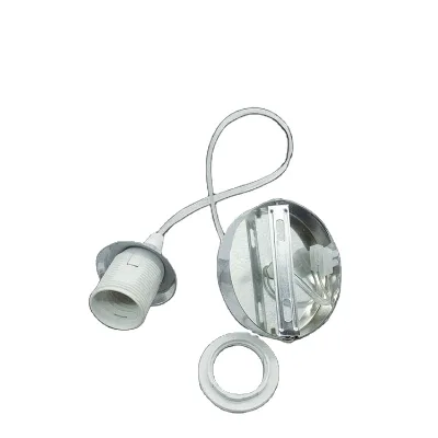 E27 Full-tooth Belt Ring Lamp Holder Lamp Base Sling 68 Large and Two-stage Creative Hanging Chandelier Accessories