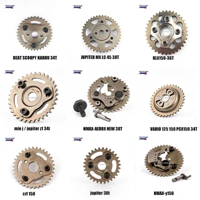 Motorcycle Racing Engine Sprocket Adjustable Cam Sprocket for BEAT JUPITER MX KLX MIO J NMAX AEROX NEW VARIO PCX CRF150 KRISS