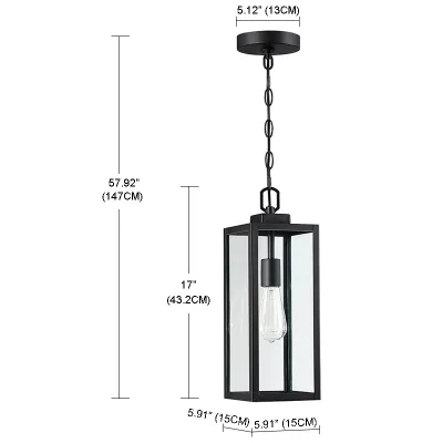 Vintage Pendant Light Hanging Lantern Pendant Light Outdoor Hanging  Ceiling Lamp for Outdoor Vintage Pendant Lights