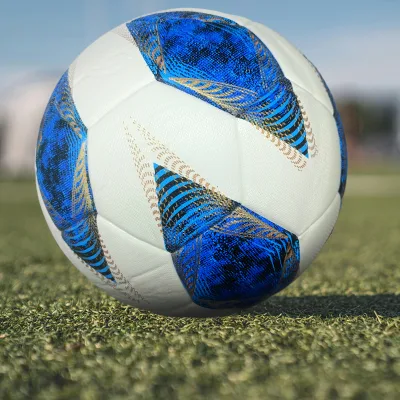 2025 YiWu Factory Direct Sales New Style NEW PU Thermal Bonded Football Classic Ball Design Durable Feature