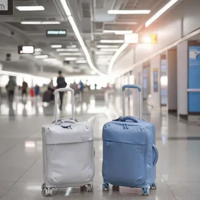 2025 Luxury Lightweight Nylon 18-Inch Large Capacity Waterproof Luggage Case Swivel Spinner Mainly Fabric Versatile Suitcase