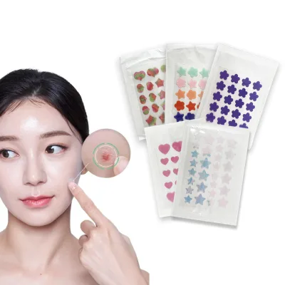 2026 New High Quality Hydrocolloid Acne Patches Tea Tree Oil Acne Patches for Soothing Inflammation
