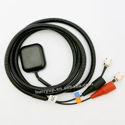 Combination GNSS & GPS Antenna with TNC Connector 800-2600MHz 1575.42MHz 1561.098MHz for LTE 4G & GPS/LTE 4G Signals