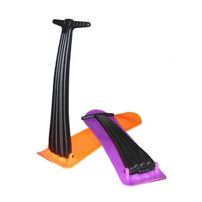 Color Custom Outdoor Skis Grip Foldable Ski Sledge High Armrest Folding Skis and Sleds