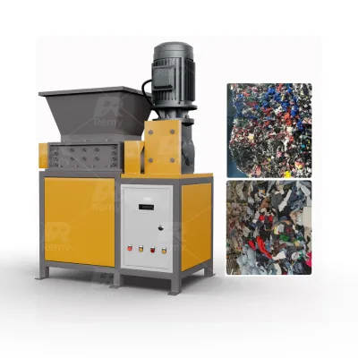 Compact Shredding Machine for Scrap Metal, Paper, and Plastic Waste with Advanced Technology