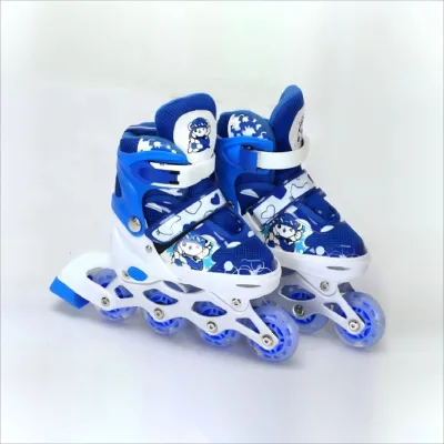 New Style High Quality Two-Row Flashing Roller Skates for Woman and Man