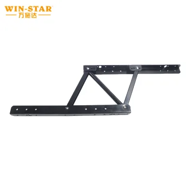 WINSTAR Hidden Furniture Fittings Metal Black Lift up Coffee Table Mechanism with Springs