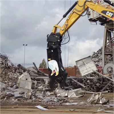 Mini Excavator Eagle Beak Shear, Scrap Steel & Steel Mill Pipeline Demolition Machinery