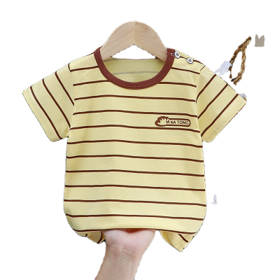 Children's Short-sleeved T-shirts  Girls' Summer Clothes  Baby Clothes  Baby Boy Tops  Pure Cotton Children's Clothes
