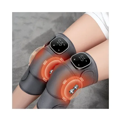 Multifunctional Electric Knee Brace Wrap Heated Massager with Arthritis Knee Pad Leg Stress Relief Heating Feature for Knee Pain