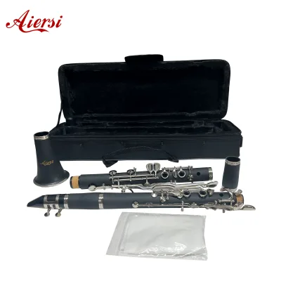 Custom Brand Sinomusik 18 Keys G Tone Bakelite German Clarinet