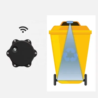 Full Trash Bin Detect Waste Full Bin Detector Device Garbage Trash Bin Sensor