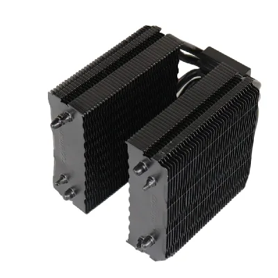 Custom U-Shaped CPU Heat Pipe for Computer CPU Fans Cooler Anodized Heat Sink 4 Heatpipe
