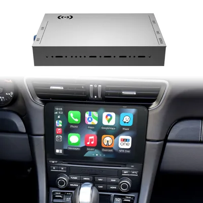 Ewaygps ODM Customization Wireless Carplay Adapter MMI Box for Porsche Bosxter Cayman Macan Cayenne Panamera PCM3.1