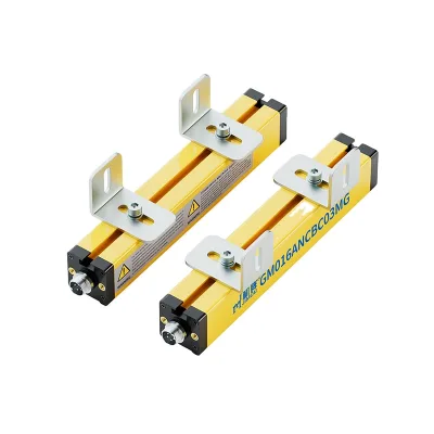 12*25mm Optical Switch Sensor Safety Light Curtain Sensor spacing 20mm 16 beams ultra thin Front Safety Grating Sensor