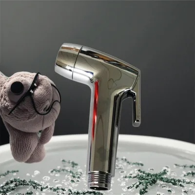 Handheld Bidet Health Faucet Spray Gun ABS Plastic Apartment Bathroom Toilet Bidet Shower Sprayer with Cleaning Head