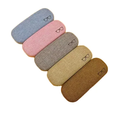 Cheap Off-the-shelf Custom logo Hard High Quality Glasses case Door Glasses Metal Glasses case