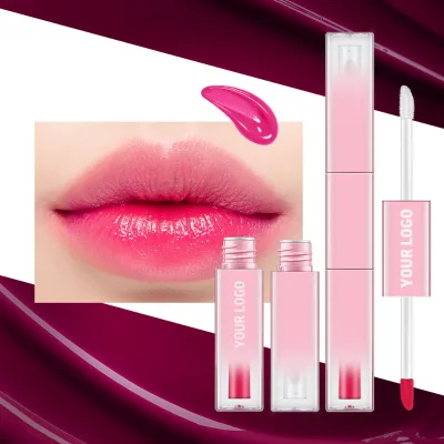 Cute Trending Lipgloss 2023 New Arrivals Perfect Nude Lipgloss Vendor Custom logo Glitter Lipgloss Private Label