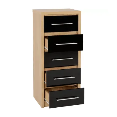 30Kg Light Weight Manufactured Wood Removable Drawers Chest Drawers for Bedroom Living Room Hallway Furniture