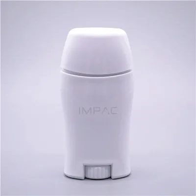 Unique shape plastic gel deodorant bottle with hole for body deodorant gel liquid 50ml