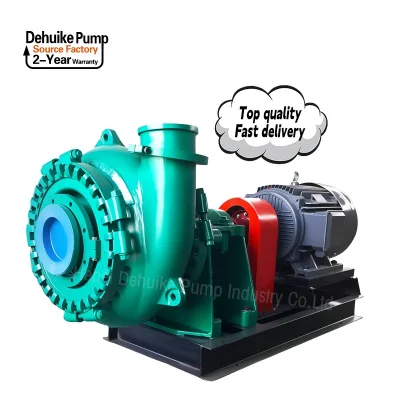 6/8E-G Diesel Gravel Slurry Pump 300m³/h 40m High Chrome A05 Liner Self-Priming Mine & Dredging 2yr Warranty