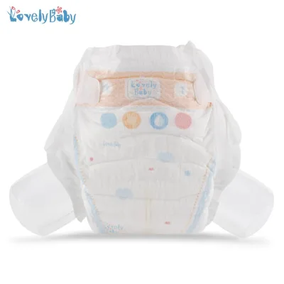 Grade Big Package Stock Disposable Baby Diapers 3D Leak Prevention Magic Tape Nonwoven Fabric Sizes S-XL Dry Surface Colorful