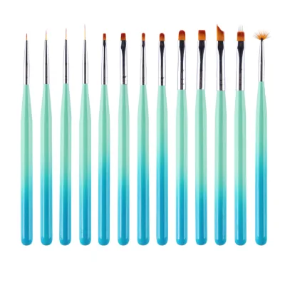 Hot Sale Double-ended Nail Art Brush Nails Gel Painting Brush French