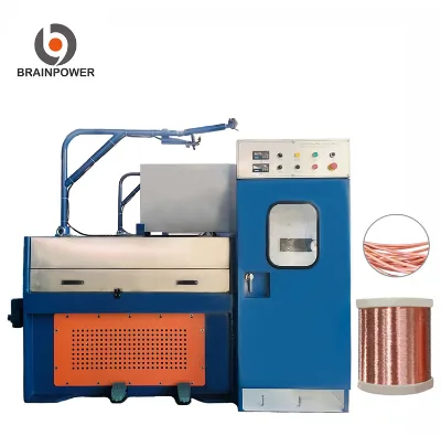 New Electric Copper Wire Cable Automation Line Motor Bearing 380V/Custom Voltage 15+4KW Power Inlet 2.05mm Outlet 0.25-0.50mm