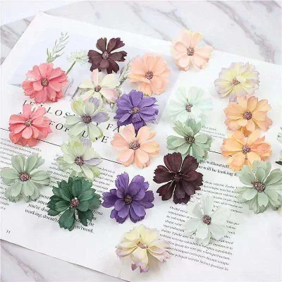 Latest Design Eco Friendly Cherry Blossom Petals Wedding Flower Wall Corsage Headdress Decoration