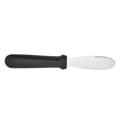 Professional Chefs Portable Durable Cheese Knife Stainless Steel Curved Blade Butter Spreader for Soft and Hard Cheese Slicing