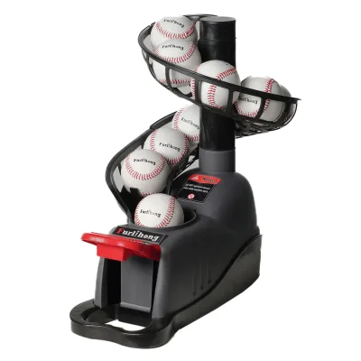 Furlihong 898BH Baseball Soft Toss Machine, Angle Adjustable, Step on Paddle and Release to Launch, No Power Supply Needed