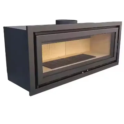 European Style Home Decoration Embedded Wood Burning Heating Stove Modern Villa Indoor Fireplace Wholesale