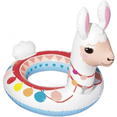 Waterhan Big Inflatable Mega Llama Island Ride on Swimming Pool Float
