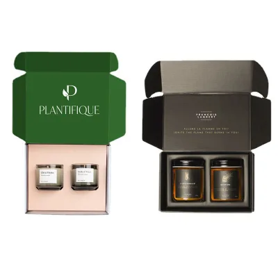 Best Quality Wholesale Shipping Boxes Custom Candle Boxes Packaging Mailing Boxes With Logo