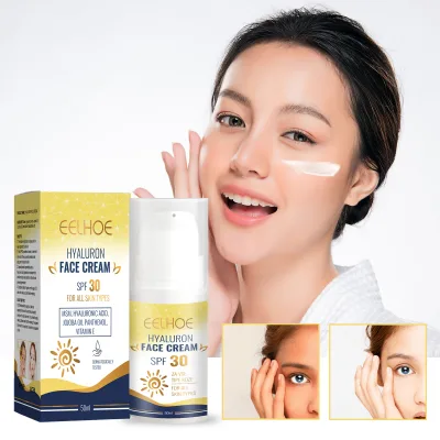 Eco-friendly UV Protect Lotion Gel SPF50 Sunblock Face Milk Cream, Skincare Lotion 50ml Accept Small Quantity Customization