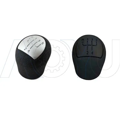 Car Shift Knob for Renault Clio MK2 Megane Kangoo Twingo MK1 Logan OE 8200568122 Black Chrome Color 5 Speed