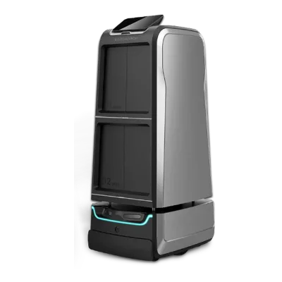 Hotel Robot ITR Automatic Commercial Hotel Delivery Robot Intelligent Multiple Storage Bins Navigation for Hotels