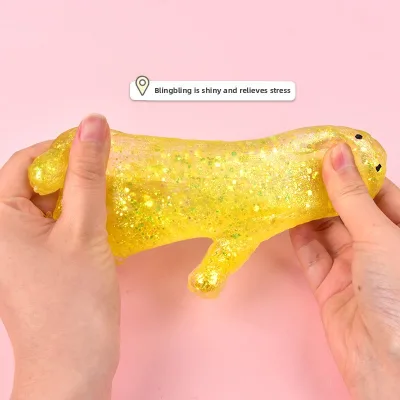 Childrens Street Stall Pinching Venting Stress-Relief Toy Slow-Rebound Magic Tool Molasses Aurora Little Gorilla