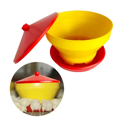 Clean Start Chick Feeder Kit Baby Chick Feeder Feeder Turbo Grow Chick Anti Waste Chick Feeding Equipment Poultry Farm Home Use