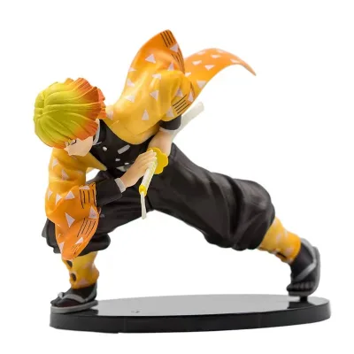 HUAYI Kimetsu No Yaiba SPM Figure Agatsuma Zenitsu Demon Slayer Anime Figure
