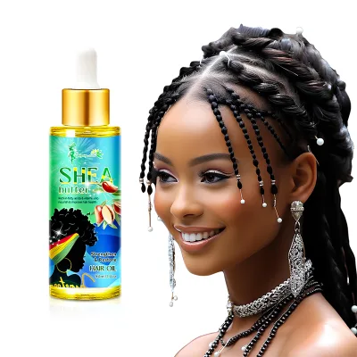 Factory Wholesale Custom Natrual Organic Hydrating Shea Butter Hair Care Treatment Hair Oil for Repair and Revitalize Hair