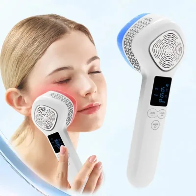 Face Home Equipment Trend Beauty Instrument Equipment Big Ice Hammer Face Hot and Cold Face Lift Massager