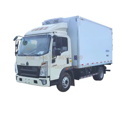 The new refrigerated truck is equipped with a refrigerated truck unit for transporting vegetables, fruits, beer and new meats