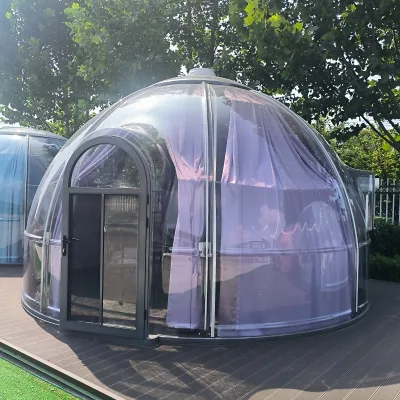 New Design Outdoor Dome House Dome Tent House Clear Dome House Dome House Polystyrene Transparent Dome House Bubble House