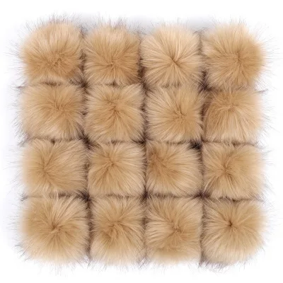 DIY Hot Sale New Style Key Chain Fox Fur Ball Key Chain Elegant Fashion Key Chain for Women and Girl