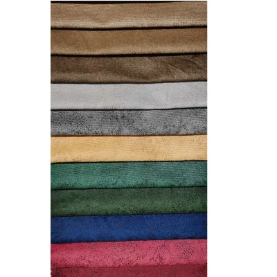 JL21213 -Hot Sale Holland Velvet Foil Polyester Knitting for Furniture and Upholstery Sofa Fabrics