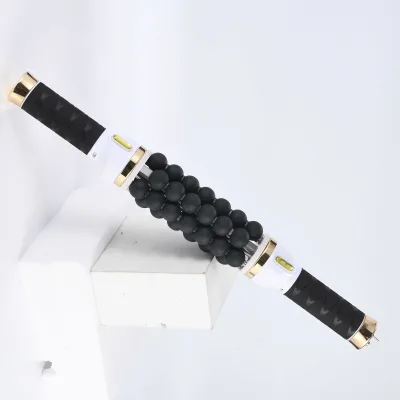 Portable Electric Back Massage Therapy Machine with Heat Feature Manual Cushion for Body Physical Therapy Application