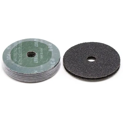 Fiber disc silicon carbide 0.8mm thickness 115mm 180mm  stone polishing