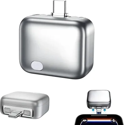 240W USB-C Smart Auto-Stop Charging Adapter, Magnetic Auto-Eject Charger Separator with Overcharge Protection for Phones